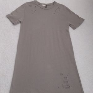 MICHELLE by commune Irvinton steel grey tunic/dres Size S.